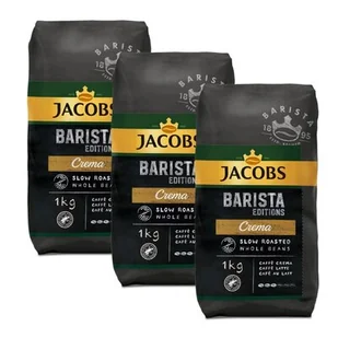 Kawa ziarnista JACOBS Barista Editions Crema 3 x 1 kg - Kawa - miniaturka - grafika 1