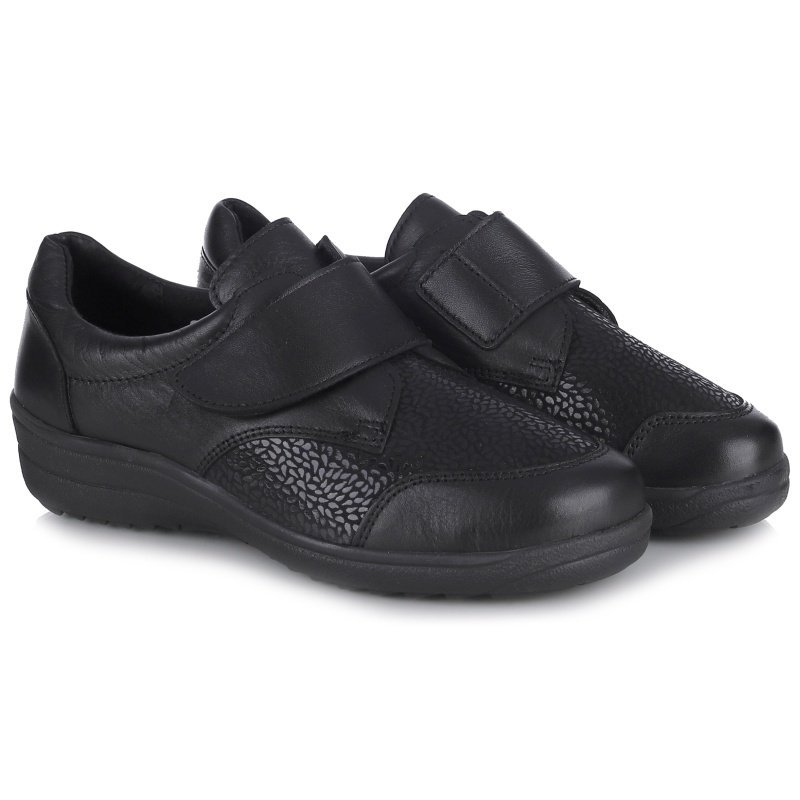 Półbuty damskie Comfortabel 940382-01 SCHWARZ R.38