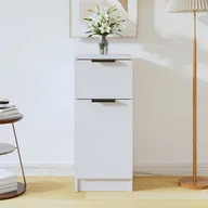 Szafki do salonu - Lumarko Szafka, biała, 30x30x70 cm, materiał drewnopochodny - miniaturka - grafika 1