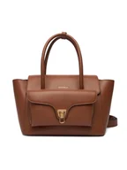 Torebki damskie - Coccinelle Torebka T8A Coccinelledouble Beat E1 T8A 18 02 01 Brązowy - miniaturka - grafika 1