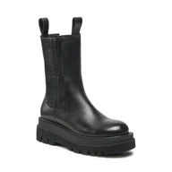 Botki damskie - Botki Gino Rossi 0011 Czarny - miniaturka - grafika 1