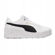 Buty sportowe damskie - Puma buty damskie białe Karmen Wedge 41 - miniaturka - grafika 1