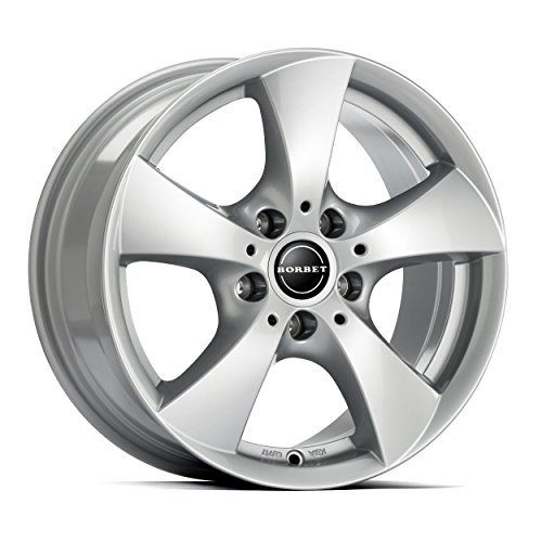 BORBET 75x17 5x112 TB(SI) ET45 SILVER