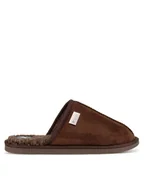 Kapcie męskie - Beverly Hills Polo Club Kapcie P4194528 Brązowy - miniaturka - grafika 1