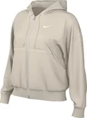 Swetry damskie - Nike W NSW Phnx FLC FZ OS Hoodie Długi sweter damski - miniaturka - grafika 1