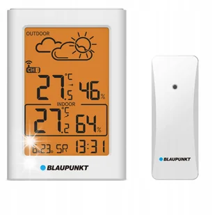 STACJA POGODY BEZPRZEWODOWY CZUJNIK ZEWNETRZNY HIGROMETR BLAUPUNKT WS15BK - Stacje pogodowe STACJA POGODY BEZPRZEWODOWY CZUJNIK ZEWNETRZNY HIGROMETR BLAUPUNKT WS15BK - Stacje pogodowe - miniaturka - grafika 1