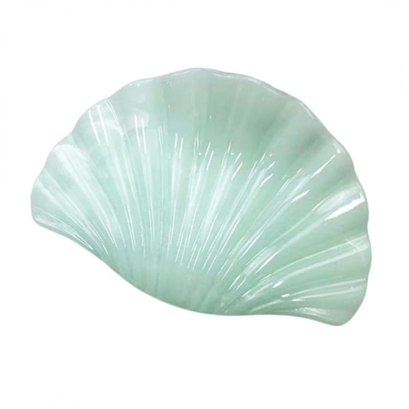 Spinka do włosów klamra MUSZLA XL marmurek 8,5 x 5,7 cm SP423