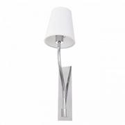 Lampy ścienne - Berella Light Kinkiet Laza BL0273 Berella Light dekoracyjna oprawa ścienna z białym abażurem BL0273 - miniaturka - grafika 1