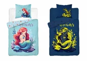Pościel dla dzieci - Pościel bawełniana dziecięca świecąca 140x200 5549a syrenka fluo - miniaturka - grafika 1