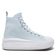 Buty dla dziewczynek - Trampki Converse Chuck Taylor All Star Move A08427C Szary - miniaturka - grafika 1