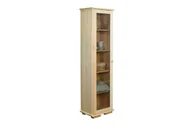 Witryny - Witryna LISSO *sosna naturalna, 44x177x36, lite drewno sosnowe2,2-2,5 cm - miniaturka - grafika 1