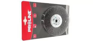 Proline Szczotka tarczowa z drutu falowanego z gwintem M14 115mm 32521 PX32521 - Materiały ścierne - miniaturka - grafika 1