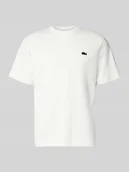 Koszulki męskie - T-shirt o kroju regular fit z czystej bawełny model ‘LOURD’ - miniaturka - grafika 1