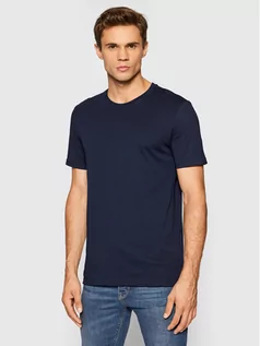 Koszulki męskie - Benetton United Colors Of T-Shirt 3U53J1F15 Granatowy Regular Fit - grafika 1