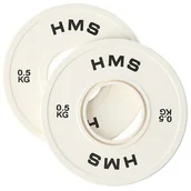 Obciążenia - CBRS05 TALERZ OLIMPIJSKI 2 x 0.5 KG HMS 17-61-107 - miniaturka - grafika 1