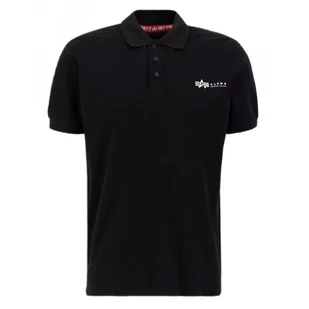 Koszulka Alpha Industries Basic Polo SL 106600 03 - Czarna RATY 0% | PayPo | GRATIS WYSYŁKA | ZWROT DO 100 DNI - Odzież taktyczna i umundurowanie - miniaturka - grafika 1