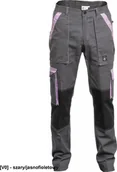 Odzież robocza - CERVA MAX SUMMER LADY - spodnie - szary/jasnofioletowy 54 - miniaturka - grafika 1