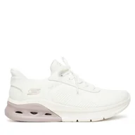 Sneakersy damskie - Sneakersy Skechers Bobs Arc Waves 2.0-Now It 117638/OFWT Biały - miniaturka - grafika 1