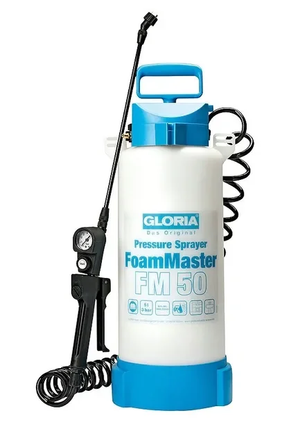 Gloria Foam Master FM50 opryskiwacz ciśnieniowy do pian 5 l biały