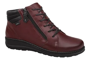Botki AXEL Comfort 4356 H Rubinowe na haluksy Kosela Medic 9356 - Botki damskie - miniaturka - grafika 1