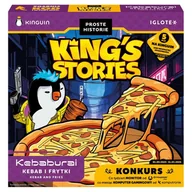 Dania mrożone - Proste Historie King's Stories Kebaburai Pizza kebab i frytki 410 g - miniaturka - grafika 1