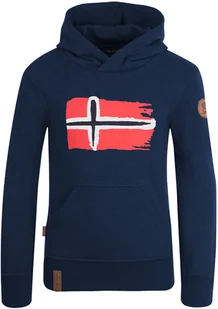 TROLLKIDS TROLLKIDS Trondheim Bluza Dzieci, navy 128 2021 Bluzy 137-100-128 - Odzież trekkingowa dziecięca - miniaturka - grafika 1