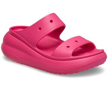 Crocs Damskie Buty Chodaki Klapki Platforma Crush 207670 Sandal 38-39