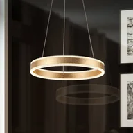 Lampy sufitowe - Schuller Valencia Lampa wisząca Helia, mosiężny / złoty, salon / jadalnia, aluminium - miniaturka - grafika 1