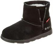 Botki damskie - Kickers Aldiza, Botki dziewczęce, czarny, 33 EU - miniaturka - grafika 1