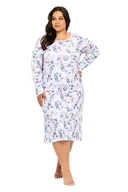 Bielizna nocna - Koszula nocna Ginny XXL+ 3XL - miniaturka - grafika 1