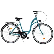 Rowery - Rower Dallas City 28" 1spd - morski z czarnym - miniaturka - grafika 1