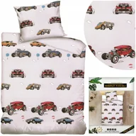 Pościel - Pościel 140x200 komplet 2 części bawełna satynowa DALWIN poszewka 70x80 - miniaturka - grafika 1