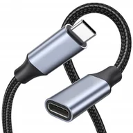 Kable komputerowe i do monitorów - PRZEDŁUŻACZ USB-C 3.2 Thunderbolt 100W 4K @60Hz 2m - miniaturka - grafika 1
