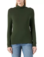 Koszulki i topy damskie - ICHI Damska koszulka IHPHILUCA LS T-shirt, 190417/Kombu Green, L - miniaturka - grafika 1