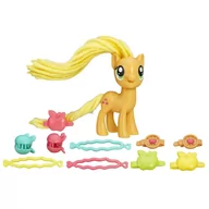 Figurki dla dzieci - Hasbro My Little Pony Stylowa grzywa Applejack B8809/B9617 - miniaturka - grafika 1