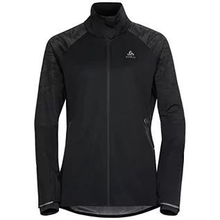 Kurtki damskie - Odlo Damska kurtka Zeroweight Pro Warm Reflect Bieganie, Czarna, S - grafika 1