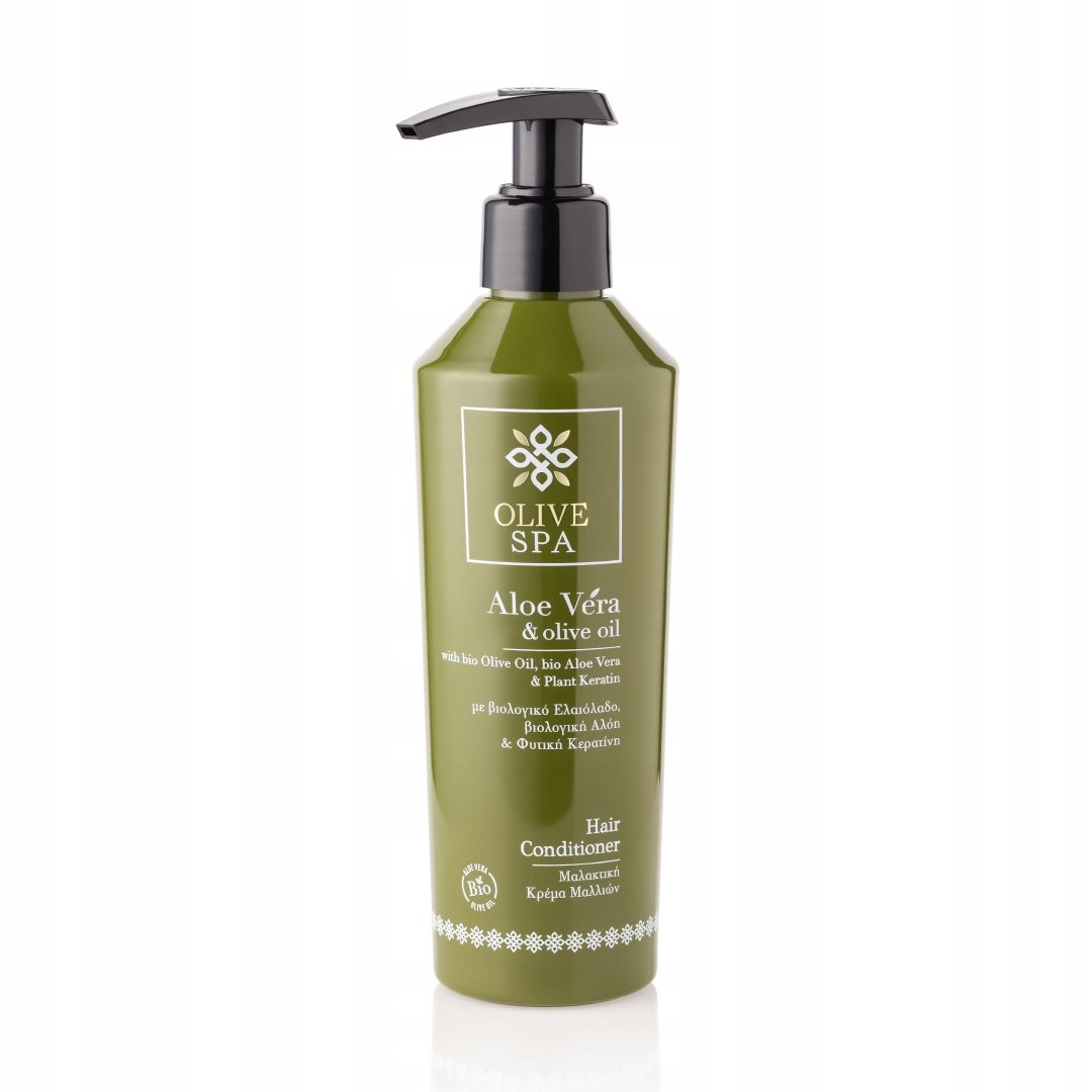 Nawilżająca Odżywka do włosów cienkich i łamliwych I Aloes i Oliwa z Oliwek