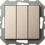 Switche - Switch Liregus SWITCH LIREGUS EPSILON 1+1+1 WO/F CHAMP. IJ3-16-001-01E/C - miniaturka - grafika 1