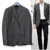 Marynarki męskie - Pierre Cardin Nowa Wełniana Elegancka Marynarka 100% Wool Wełna 54 - miniaturka - grafika 1