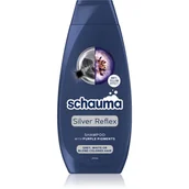Szampony do włosów - Schauma Szampon przeciw żółtym tonom Silver Refleks Shampoo) 400 ml - miniaturka - grafika 1