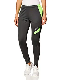 Nike Kobiety Academy Pro Knit Pant BV6934-062 Spodnie Dresowe, Antracytowy/Zielony, S - Spodnie rowerowe - miniaturka - grafika 1