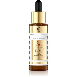 Christian Laurent Aestetic Solutions Vitamin C eliksir rozświetlająco-wygładzający 30ml - Serum do twarzy - miniaturka - grafika 1