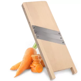 Drewniana szatkownica do warzyw, 3 ostrza - Siekacze tarki i szatkownice Drewniana szatkownica do warzyw, 3 ostrza - Siekacze tarki i szatkownice - miniaturka - grafika 1