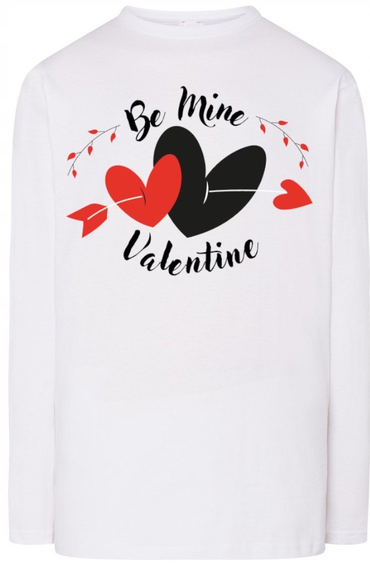 Walentynki Be Mine Bluza Longsleeve r.3XL