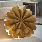 Ozdoby bożonarodzeniowe - Lampa wisząca Maravilla, złota Ø 60 cm - miniaturka - grafika 1