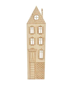 Milin Zakładka drewniana - Kamieniczka - Milin - Zakładki do książek - miniaturka - grafika 1
