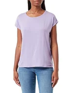 Koszulki i topy damskie - VERO MODA Vmava Plain Ss Top Gajrs Noos T-Shirt damski, Sand Verbena, M - miniaturka - grafika 1