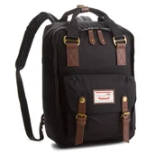 Torby na laptopy - Plecak Doughnut D010-0003-F Macaroon Black - miniaturka - grafika 1