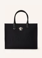 Torebki damskie - Versace Torba Shopper La Medusa Large schwarz - miniaturka - grafika 1