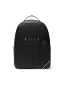 Plecaki - Plecak Th Central Backpack AM0AM10560 Czarny - Tommy Hilfiger - miniaturka - grafika 1
